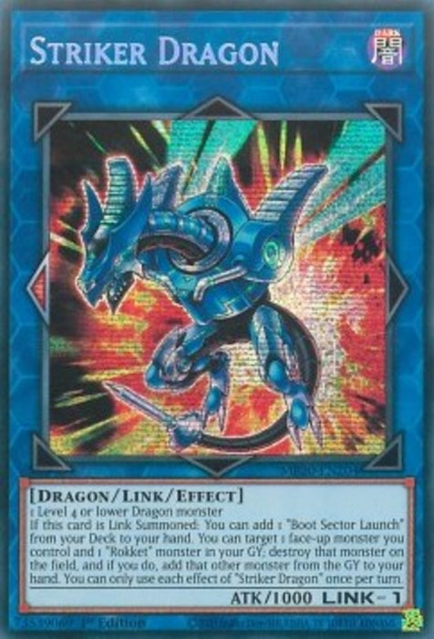 Striker Dragon MP20-EN204 Secret Rare Englisch