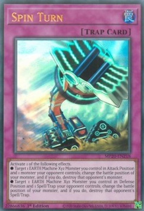 Spin Turn MP20-EN218 Ultra Rare Englisch
