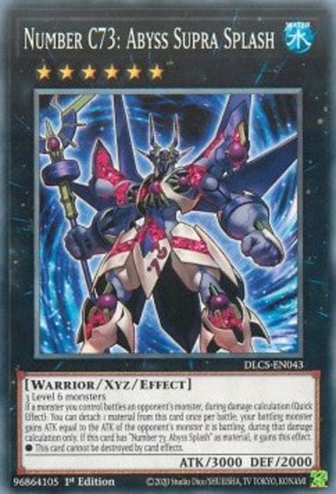 Number C73: Abyss Supra Splash DLCS-EN043 Common Englisch