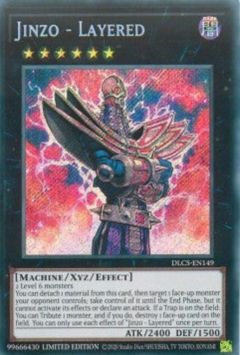 Jinzo - Layered DLCS-EN149 Secret Rare Englisch