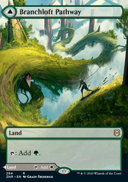 Branchloft Pathway // Boulderloft Pathway XZNR-284 Rare Englisch