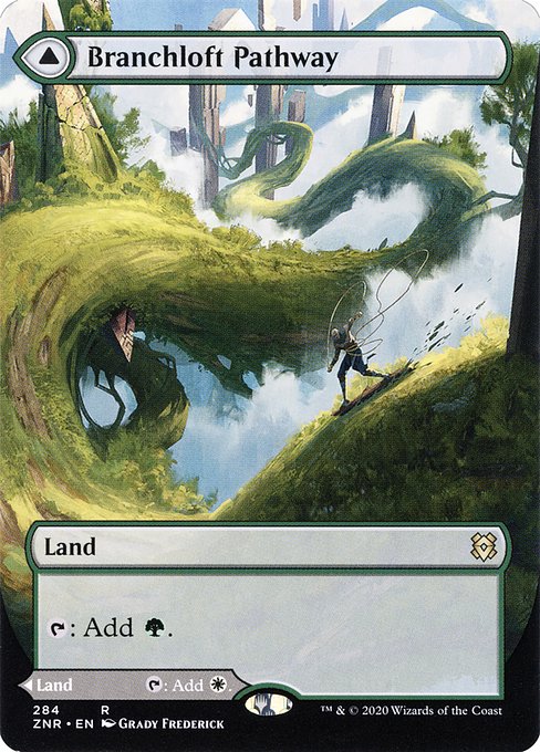 Branchloft Pathway // Boulderloft Pathway XZNR-284 Rare Englisch