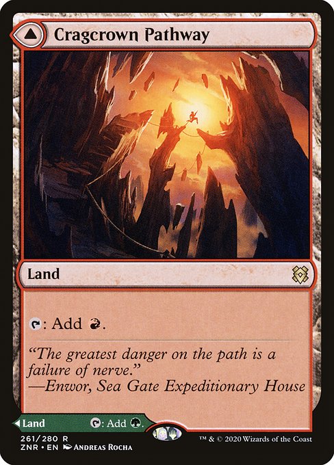 Magic: Cragcrown Pathway // Timbercrown Pathway