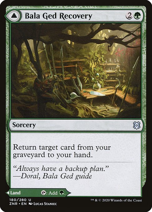 Magic: Bala Ged Recovery // Bala Ged Sanctuary