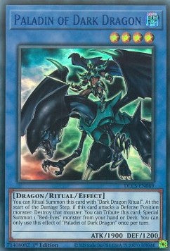 Paladin of Dark Dragon (V.2) DLCS-EN069 Ultra Rare Englisch