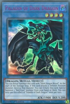 Paladin of Dark Dragon (V.4) DLCS-EN069 Ultra Rare Englisch