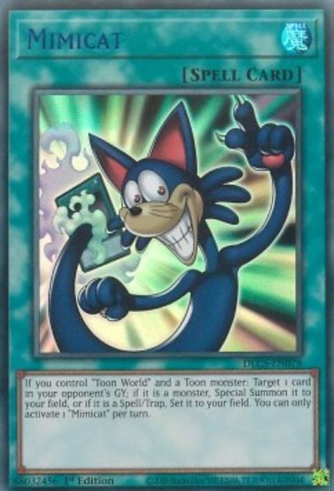 Mimicat (V.2) DLCS-EN078 Ultra Rare Englisch