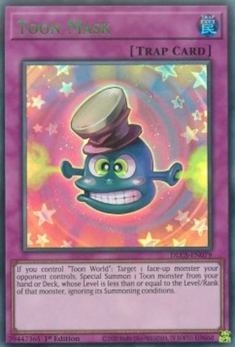 Toon Mask (V.3) DLCS-EN079 Ultra Rare Englisch