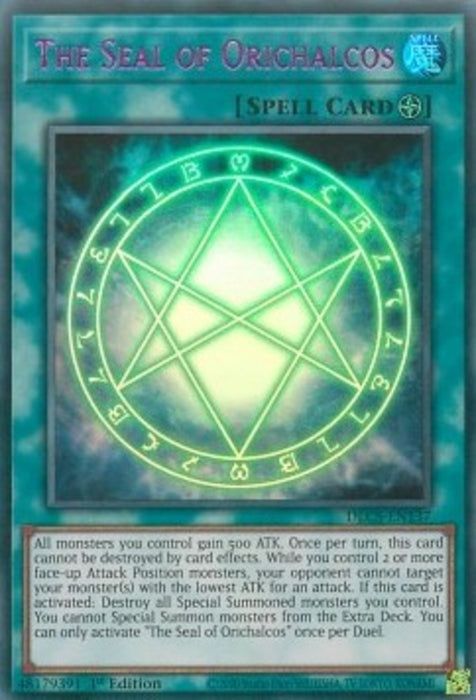 The Seal of Orichalcos (V.4) DLCS-EN137 Ultra Rare Englisch
