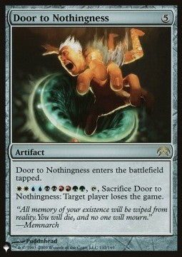 Door to Nothingness ZNL-251 Rare Englisch