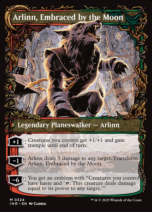 Arlinn Kord // Arlinn, Embraced by the Moon - Back Face