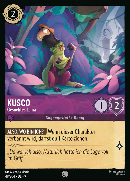 Kusco - Gesuchtes Lama (V.1) 9FAB-049 Common Deutsch