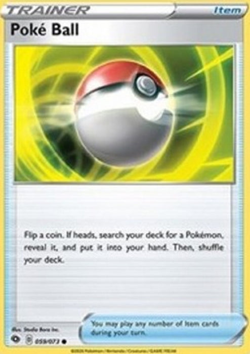 Poké Ball CPA-59 Common Englisch
