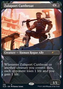 Zulaport Cutthroat SLD-156 Rare Englisch