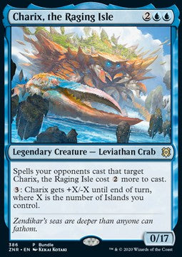 Charix, the Raging Isle (V.3) PZNR-386 Rare Englisch