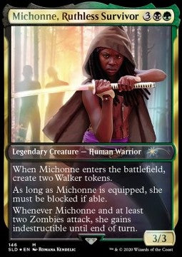 Michonne, Ruthless Survivor SLD-146 Mythic Englisch