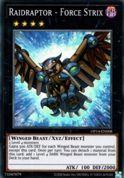 Raidraptor - Force Strix OP14-EN008 Super Rare Englisch