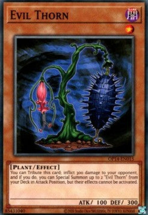 Evil Thorn OP14-EN015 Common Englisch