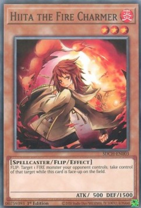 Hiita the Fire Charmer SDCH-EN003 Common Englisch