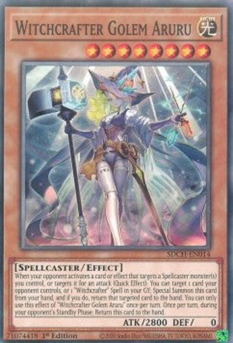 Witchcrafter Golem Aruru SDCH-EN014 Common Englisch
