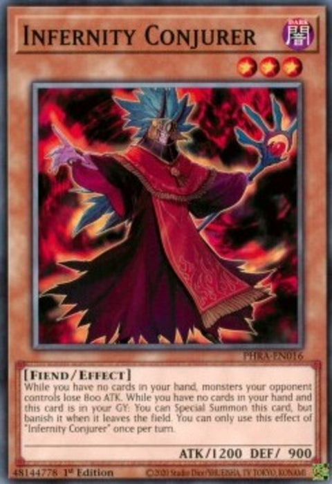 Infernity Conjurer PHRA-EN016 Common Englisch