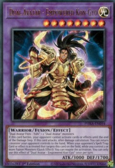 Dual Avatar - Empowered Kon-Gyo PHRA-EN034 Ultra Rare Englisch