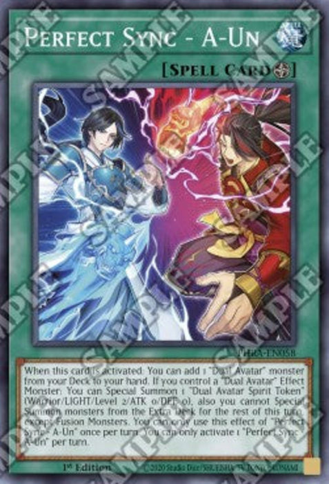 Perfect Sync - A-Un PHRA-EN058 Super Rare Englisch