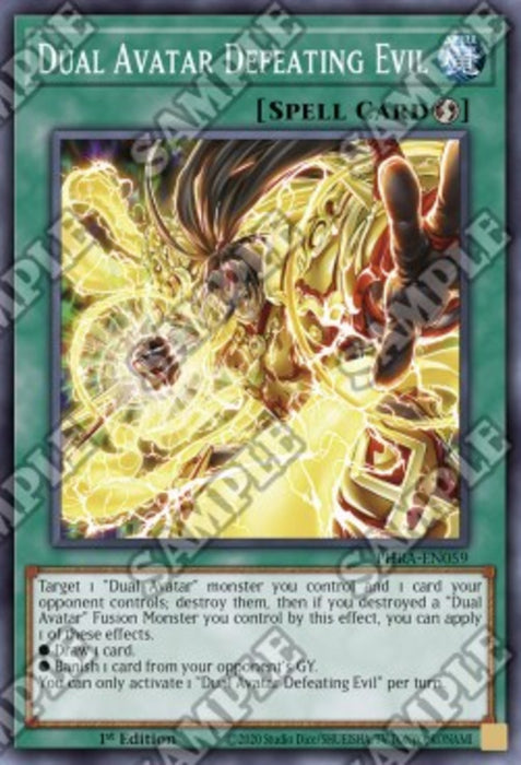 Dual Avatar Defeating Evil PHRA-EN059 Common Englisch