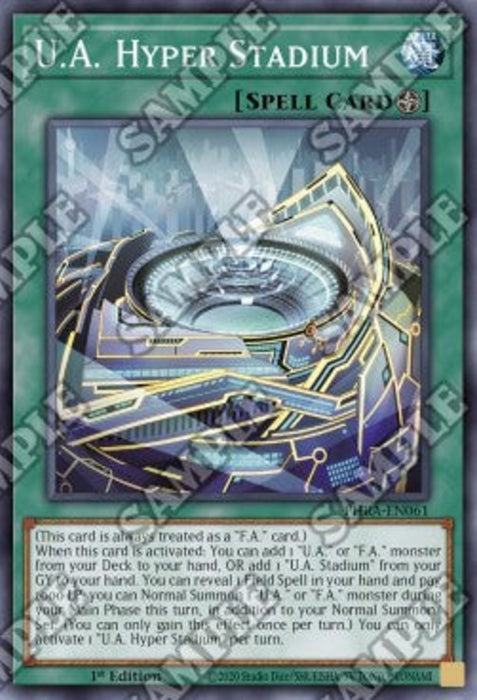U.A. Hyper Stadium PHRA-EN061 Super Rare Englisch