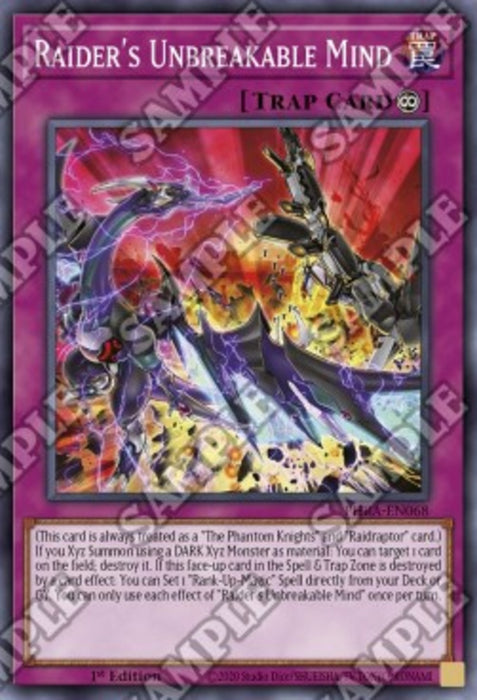 Raider's Unbreakable Mind PHRA-EN068 Common Englisch