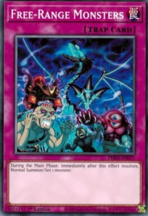 Free-Range Monsters PHRA-EN077 Common Englisch