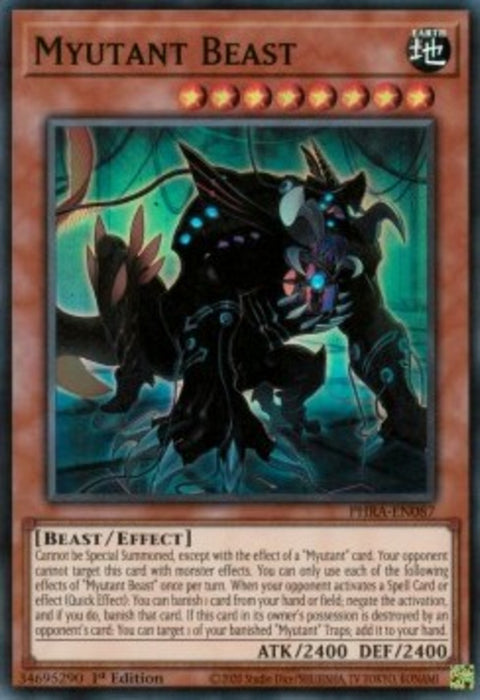 Myutant Beast PHRA-FR087 Super Rare Französisch