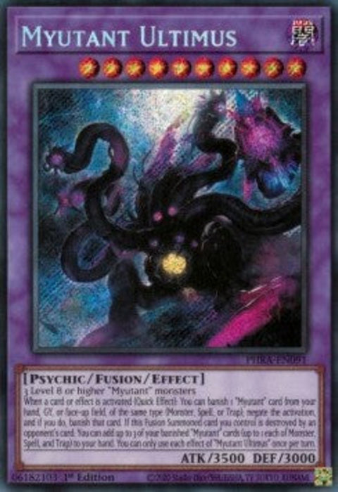 Myutant Ultimus PHRA-EN091 Secret Rare Englisch