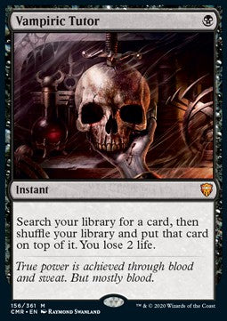Vampiric Tutor CMR-156 Mythic Englisch