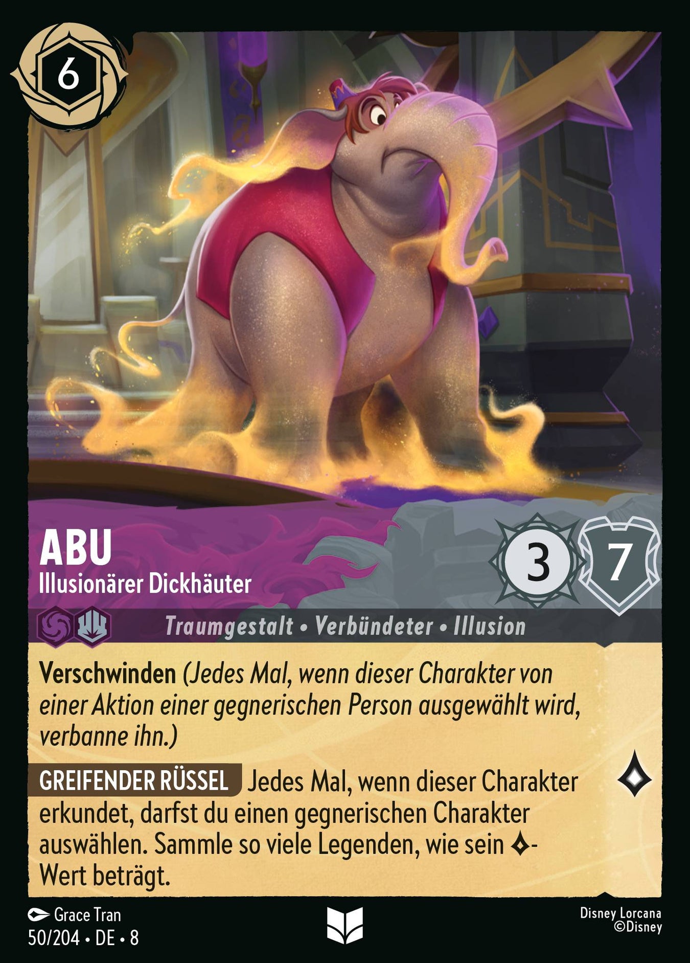 Abu Disney Lorcana Karten