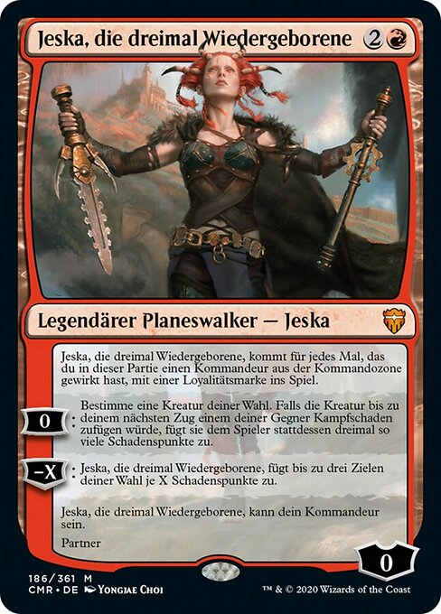 Jeska, die dreimal Wiedergeborene CMR-186 Mythic Deutsch