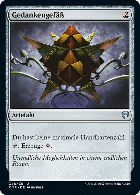 Gedankengefäß CMR-346 Uncommon Deutsch
