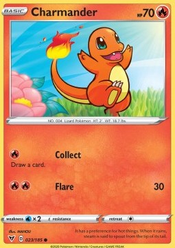 Charmander VIV-23 Common Deutsch