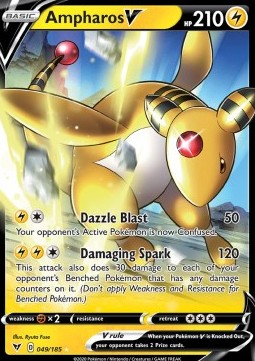 Ampharos V VIV-49 Ultra Rare Deutsch