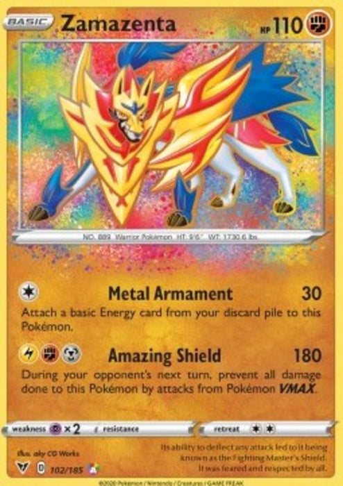 Zamazenta VIV-102 Amazing Rare Deutsch