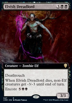 Elvish Dreadlord XCMR-647 Rare Englisch