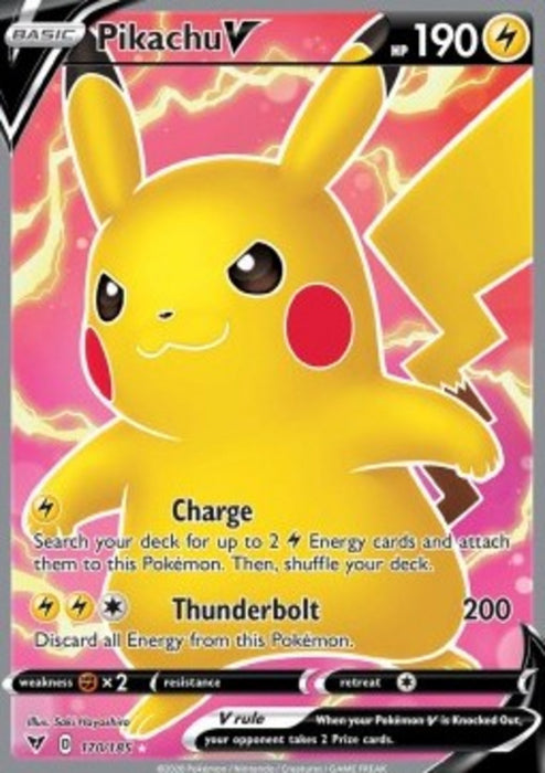 Pikachu V VIV-170 Ultra Rare Deutsch