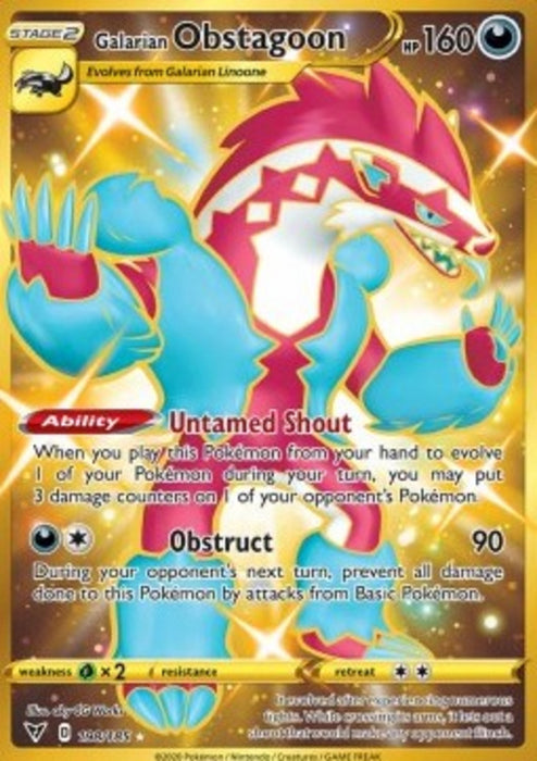 Galar-Barrikadax VIV-198 Secret Rare Deutsch