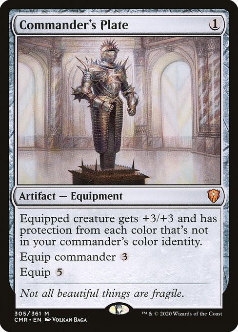 Magic: Commander's Plate