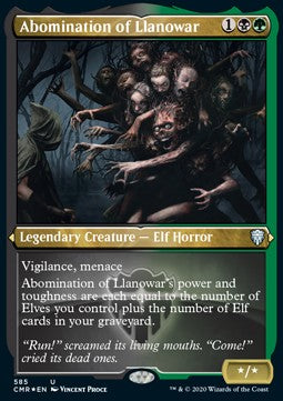 Abomination of Llanowar XCMR-585 Uncommon Englisch