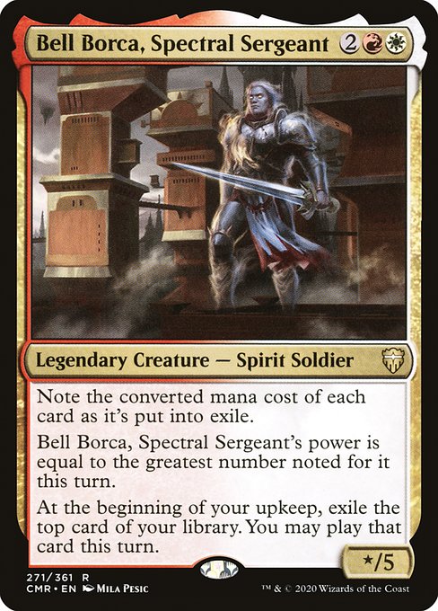 Bell Borca, Spectral Sergeant CMR-271 Rare Englisch