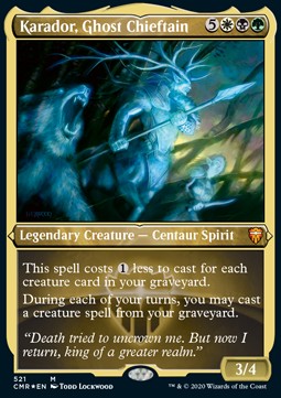 Karador, Ghost Chieftain XCMR-521 Mythic Englisch