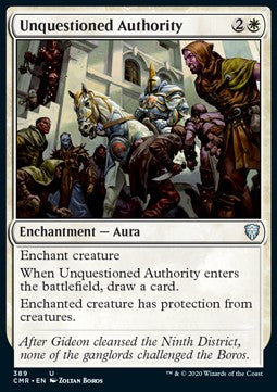 Unquestioned Authority XCMR-389 Uncommon Englisch