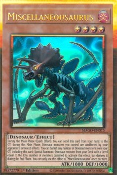 Miscellaneousaurus MAGO-EN015 Premium Gold Rare Amerikanisch