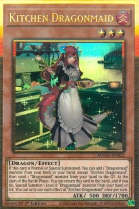 Kitchen Dragonmaid MAGO-EN022 Premium Gold Rare Englisch